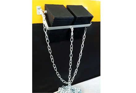 Calço de Rodas TTR 330 Duplo Com Suporte