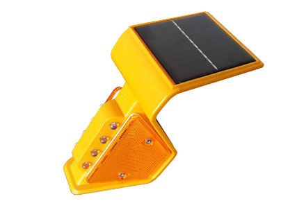 Foto Delineador Solar para Defensas Metálicas