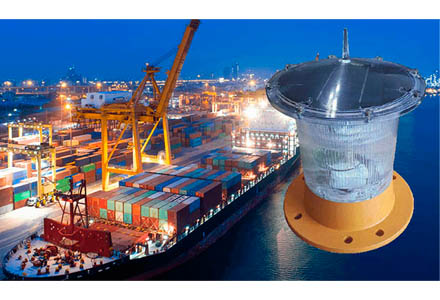 Lanterna Sinalizador Náutico Solar - DLN 200S - 1 Milha