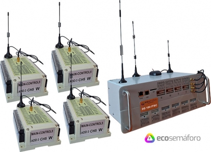 Controladora Semafórica por Rádio Solar- DS 100 ITSC - Em fase de Certificação - FOTO 2