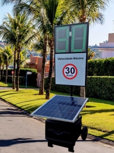 Lombada Móvel Solar por Radar - DSN 007 Móvel