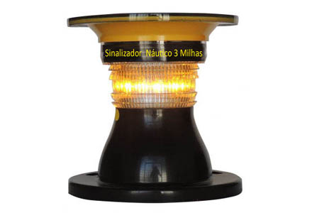Sinalizador Solar Náutico 3 Milhas
