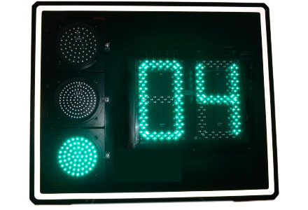 Semáforo Regressivo Vertical