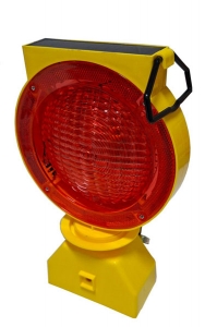 Sinalizador Solar 3 Funções Vermelho